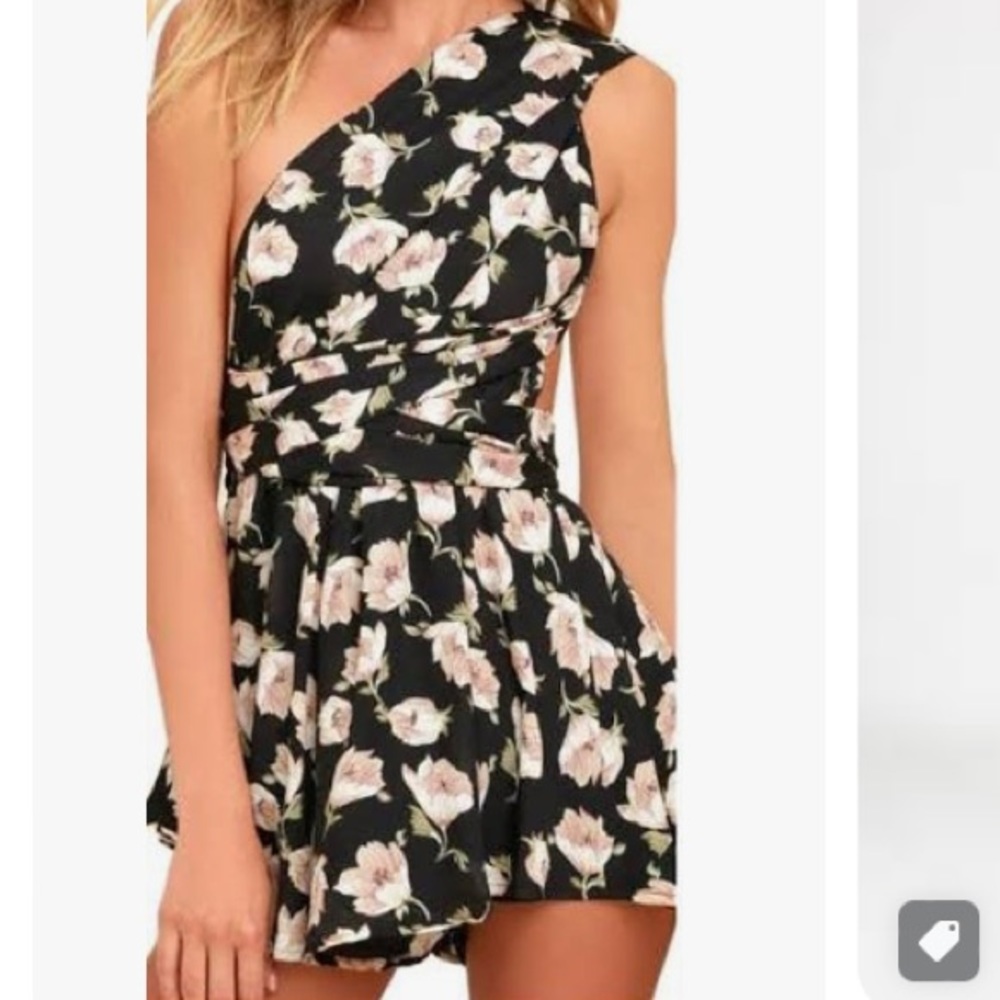 Lulus Elated Energy Convertible Romper, size XS